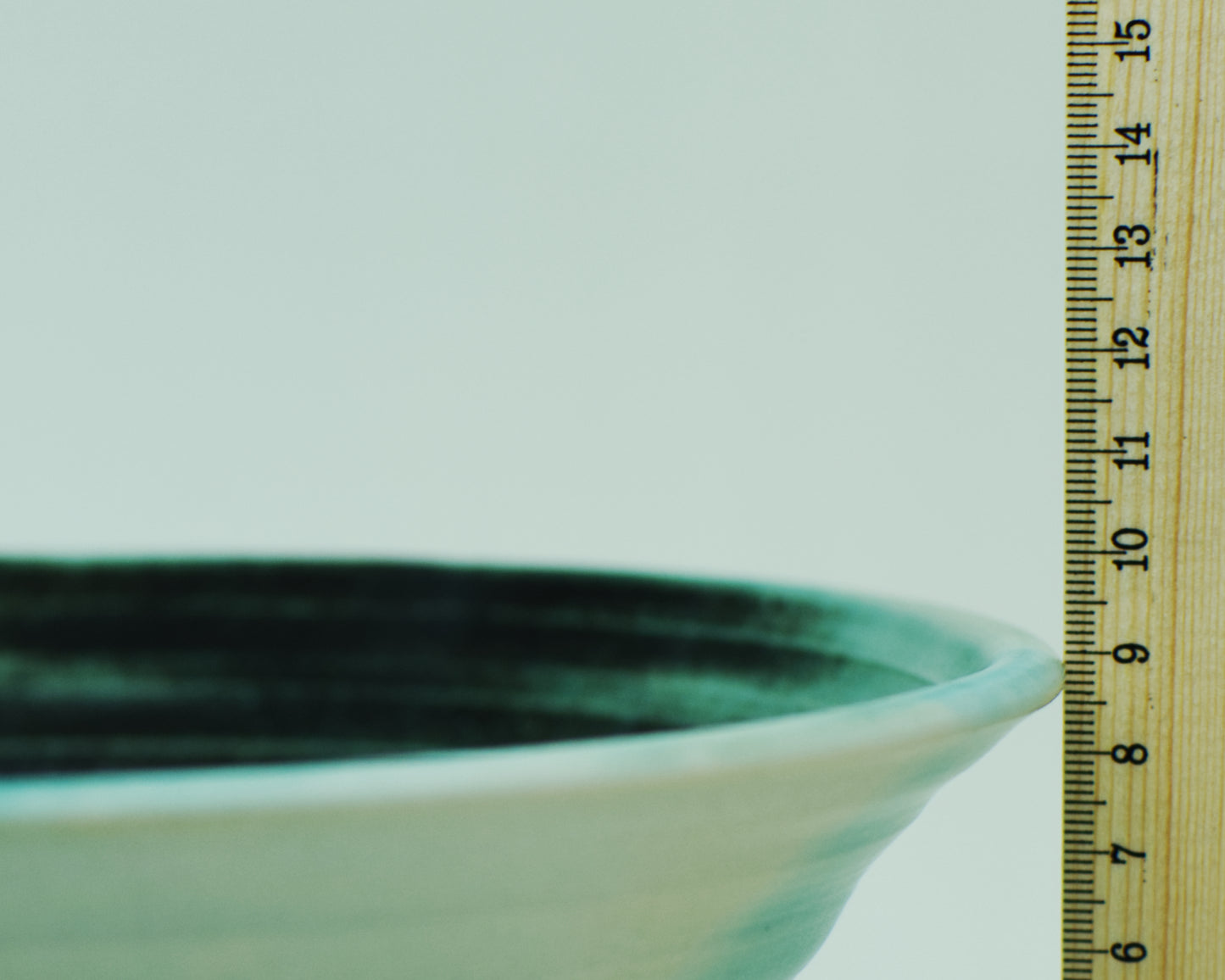 Teal Hand-Thrown  Stoneware Bowl #13