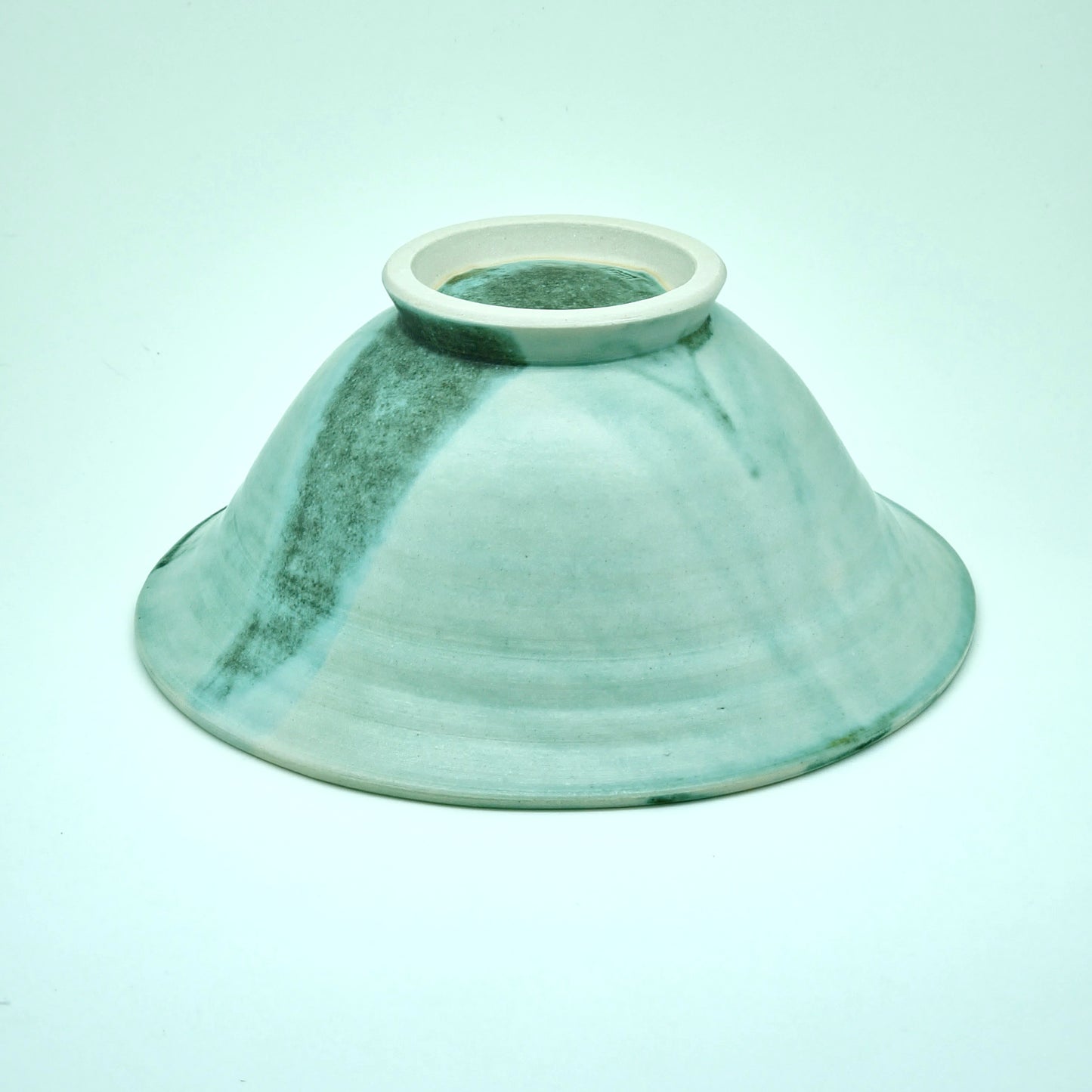 Teal Hand-Thrown  Stoneware Bowl #40