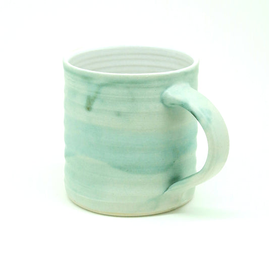 Teal Hand-Thrown  Stoneware Mug #35