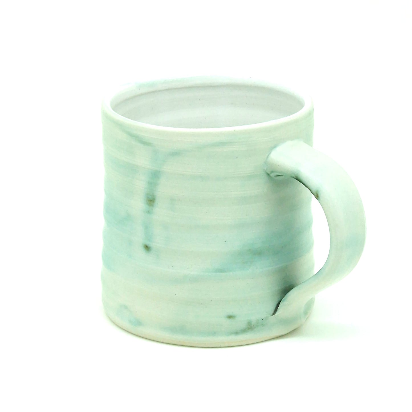 Teal Hand-Thrown Stoneware Mug #50