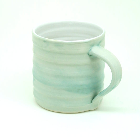 Teal Hand-Thrown  Stoneware Mug #47
