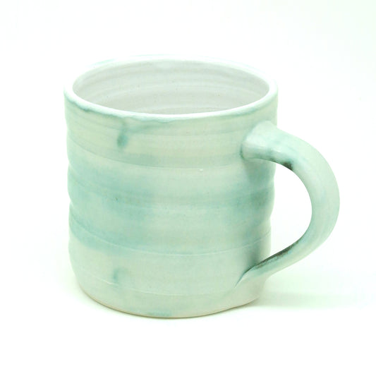 Teal Hand-Thrown  Stoneware Mug #53