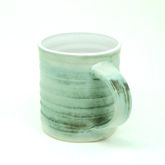 Teal Hand-Thrown  Stoneware Mug #46